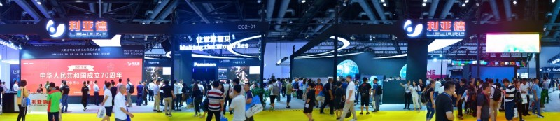 国内首秀〡利亚德0.6mm“中国屏”闪耀InfoComm China2019