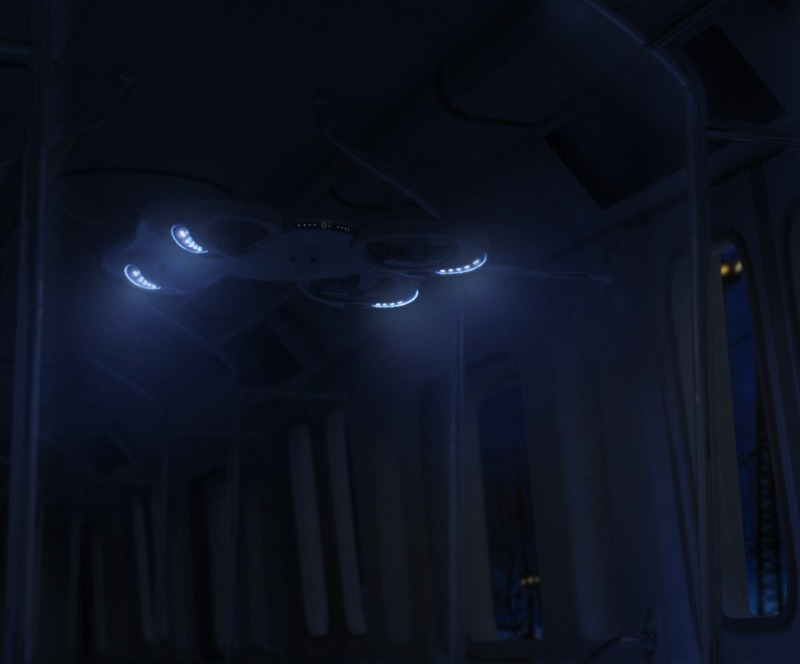 应用于地铁消毒的UV LED无人机诞生