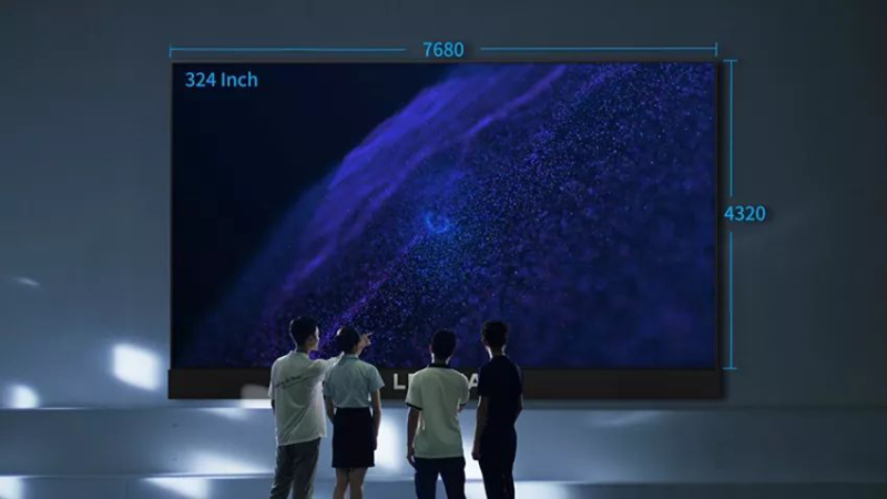 图说雷曼Micro LED高清显示屏，5G+8K引关注 