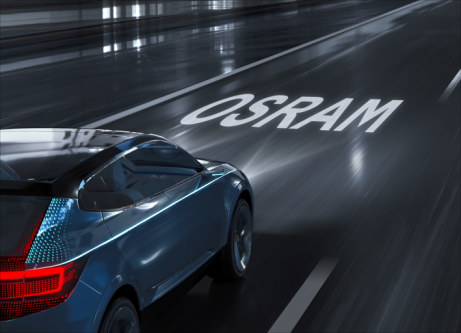 欧司朗研发新款LED智能车头灯，内置超2.5万个可控独立像素