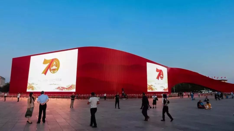 一文了解：70周年庆典上的LED显示屏都来自哪些公司？